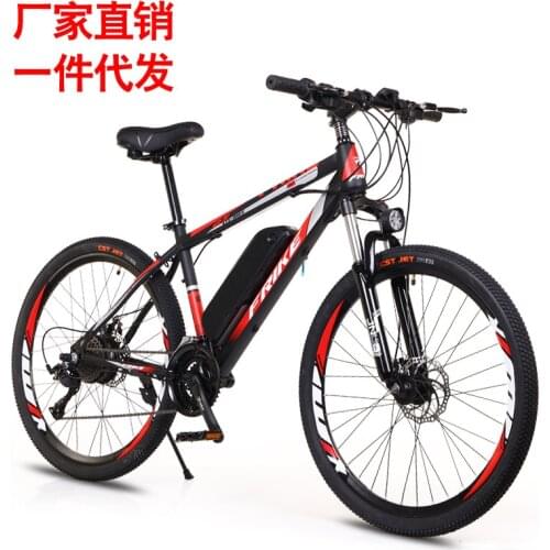 Flagship Electric Lithium Battery Mountain Bike Bicycle Adult Variable Speed Off-road Power-assisted Electric Mountain Bike