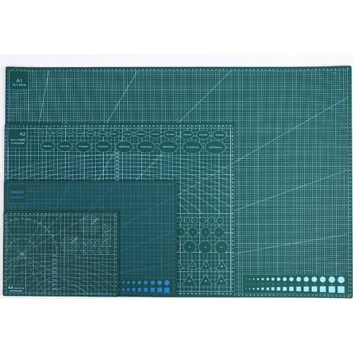 INNE Leather Craft Sewing Tool PVC Cutting Mat A1 A2 A3 A4 Non Slip Double Sided Automatic Repair Manual Patchwork Model Carving