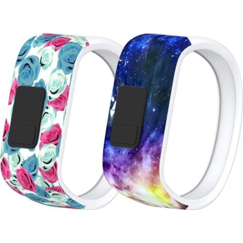 Oubaobin Small Replacement Wrist Band Silicon Strap Clasp For Garmin vivofit JR Watch Mar28