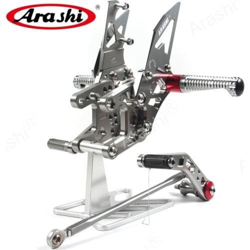 Arashi Motorcycle Foot Peg CNC Adjustable Footrest For HONDA CBR1000RR 2008-2011 CBR1000 CBR 1000 RR 1000RR 2008 2009 2010 2011