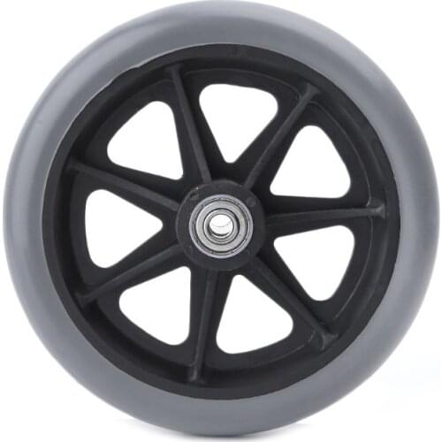 2pcs 6\" Wheelchair Casters Small Cart Rollers Chair Wheels Accessories 62KC