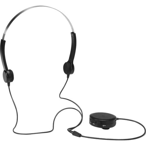 Noise Reduction echo and cancellation Hearing Aid Bone Conduction Headphones Headset Elderly Earphones for Hearing Difficulties