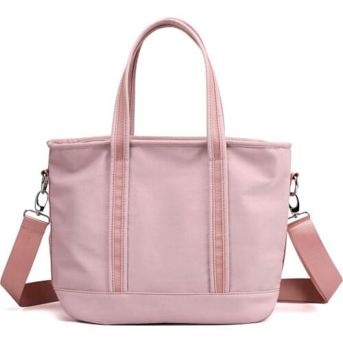 Luxury Nylon Shoulder Bag For Women Design 2021 Fashion Trend Waterproof Solid Color Messenger Bag Travel Brand Handbag Sac