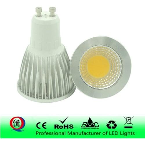 Super Bright LED Spotlight Bulb GU10Light Dimmable Led 110V 220V AC 6W 9W 12W 15W LED GU10 COB LED lamp light GU 10 led