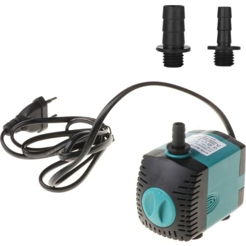 3W-60W 220L/H-3000L/H Ultra Quiet High-lift Submersible Water Pump Fish Pond Fountain Aquarium Tank Clean Dirty Filter