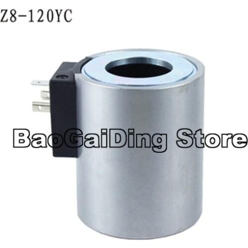 Z8-120YC Hydraulic Solenoid Directional Valves Electromagnetic Coil, Inner Hole 31.6mm,Height 75mm 110v 220v 24v 12v