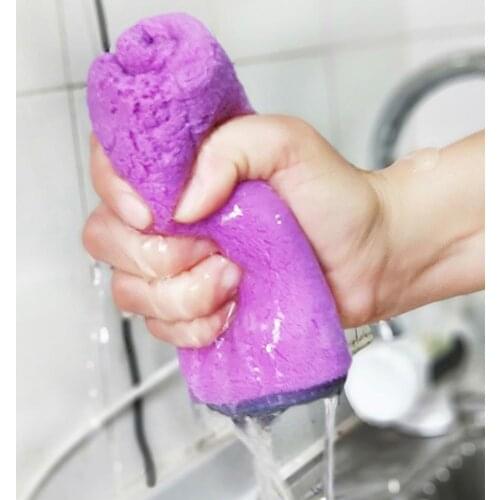 1 Piece Household Super Absorbent Cleaning Cloth Rag Microfiber Kitchen Towel Dishcloths Washing Cleaning Rags For Dish Washing