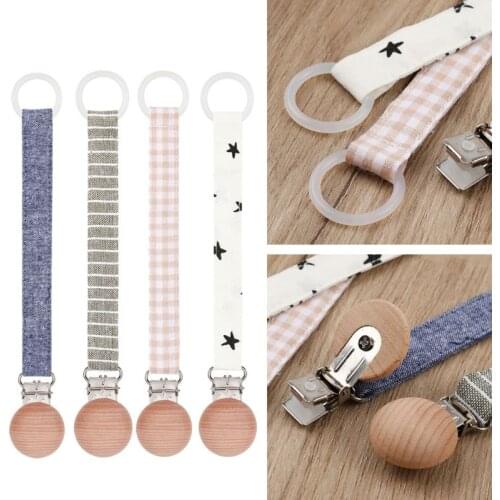 1PC New Baby Pacifier Clip Pacifier Chain Dummy Clip Nipple Holder For Nipples