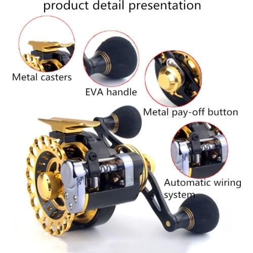 10 + 1BB metal fly fishing spool left/right bait spool 2.6:1 fishing reel metal body EVA handshaking fishing tackle fishing reel