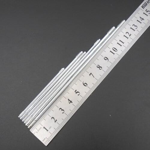 100PC Friction Axle With Double Meshes Toy Fixed Rub Connecting Rod Iron Embossed 2*58mm 2*82mm 2*100mm 2.5*80mm 3*118mm 3*130mm