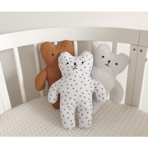 2021 Pacify The Bear Doll Cute Plush Stuffed Toys Bear Children Infants kids Christmas NewYear Birthday Present Gifts Decoration