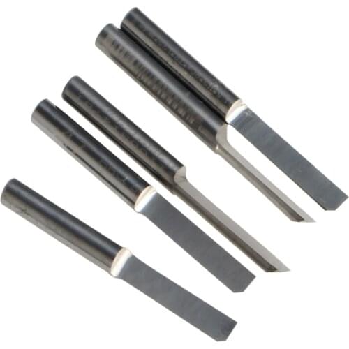 5pcs 4*17mm Engraving Bits Half Straight Cutters With High Precision/Engraving Tools