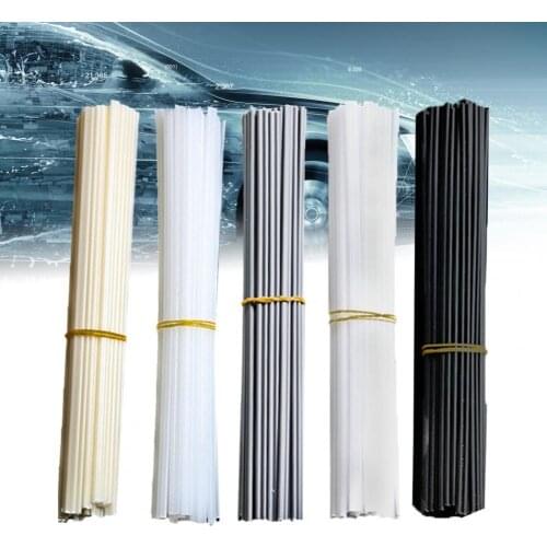 50 Pcs 25cm Car Bumpers Welding Wire Portable Low Temperature Resistance Car Bumpers Plastic Welding Rod