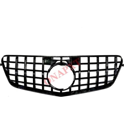 Car Hood Bumper GT Front Grill Car Styling Middle Grille Bumper Grille Vertical Bar 2009-2013 For Mercedes-Benz E-Class W212