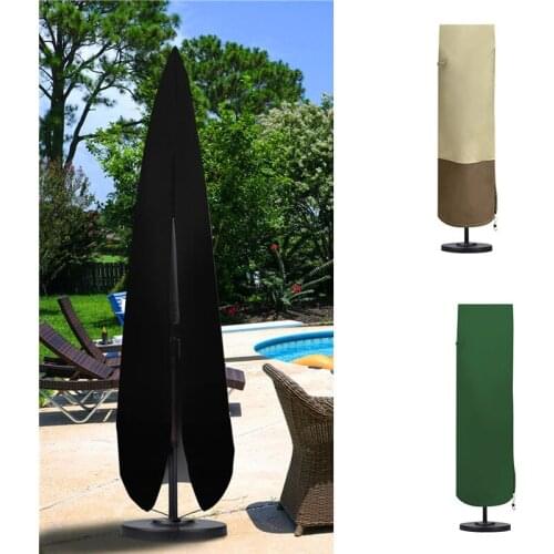 Sunshade Umbrella Cover Outdoor Courtyard Waterproof Oxford Cloth Straight Umbrella Cover