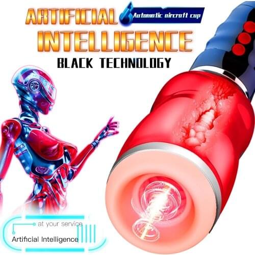 CHENIVECY Electric male clip suction masturbator automatic pocket deep throat cat automatic adjustment tightness during sex