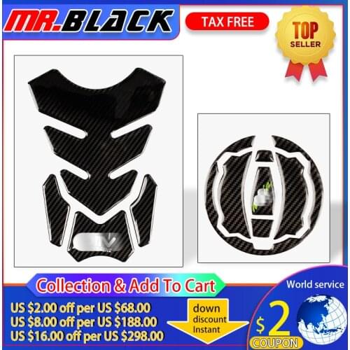 For kawasaki z900 Z400 Z650 motorcycle sports car fasp z900 genuine carbon fiber Key pad Fuel tank cap sticker