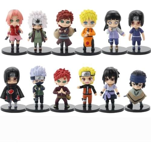 12 Kinds Of Blind Boxes Naruto Figure Evangeliones Asuka LangleyFigure Action Figure Anime Figure Anime Childrens Gifts Naruto