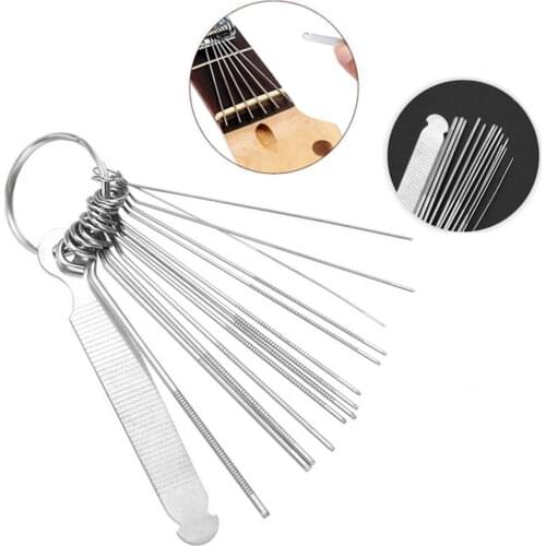 Guitar Grinding Stone Frets Nut Pin Sanding & Nut Needle File Repair Tool