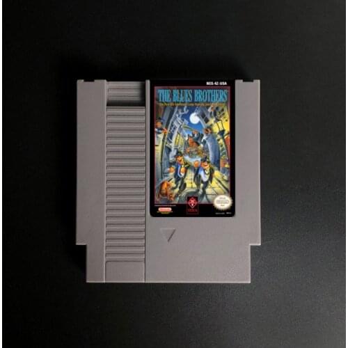 The Blues Brothers - 72 pins 8bit Game Cartridge