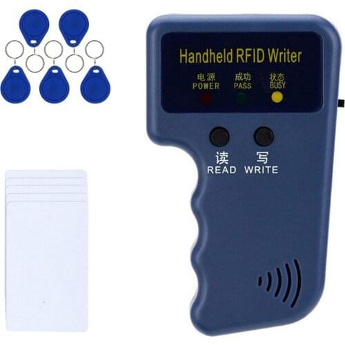 Copiadora RFID EM4100 de 125KHz, lector y programador duplicador + EM4305 T5577, tarjeta de identificación regrabable