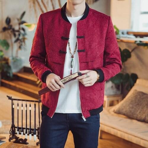 Floral Jacket Men Fashions Hip Hop Streetwear Bomber Jacket Men Coat Men Jacket Coat 5XL 2019 Spring New