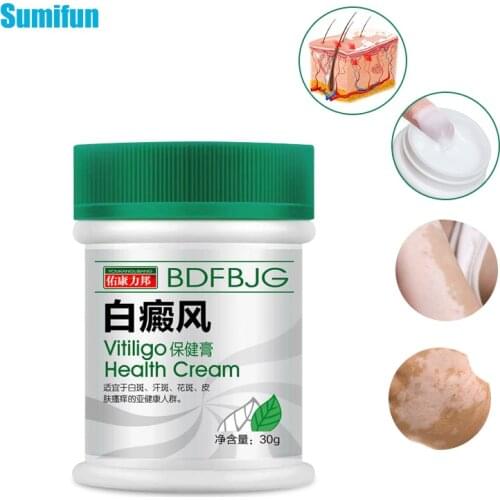 Sumifun Chinese Vitiligo Ointment White Spot Disease Cream Pigment Melanin Promoting Liniment Treatment P1153