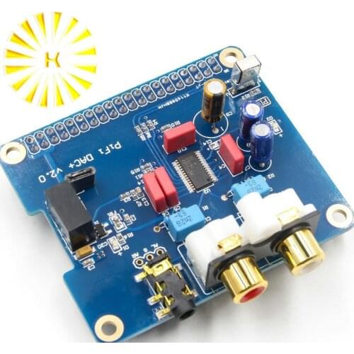Raspberry pi 2 HIFI DAC I2S Interface Special HIFI DAC Audio Sound Card Modulecompatible raspberry pi B+ pi2