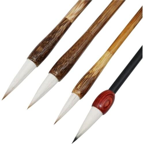 5 pcs Writing brush Calligraphy Pen Hand Lettering Pens Brush Lettering Pens Markers Writing Drawing Black Ink Pens Art Marker