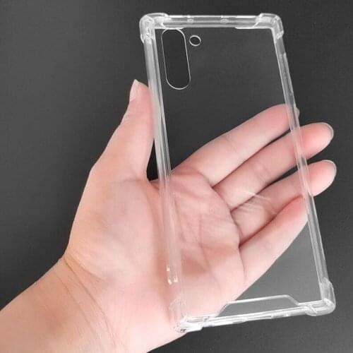 CAMDEMS 50SETS Transparent Soft TPU Silicone Case for Samsung S7 EDGE S8 S9 Plus A8S A20E S10E A9 2018 NOTE 10 PRO M10 M20 Cover