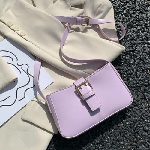 Retro Pu leather Crossbody Bag Women Handbag And Purses Small Shoulder Bags For Women 2019 Vintage Messenger Bag Totes