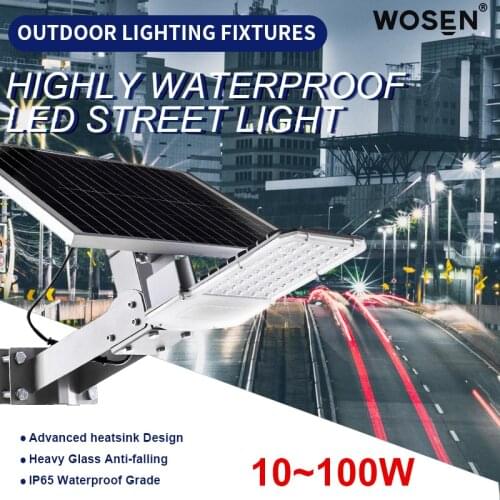 Waterproof Solar Street Light Solar Garden Light Lamp LED Street Light Solar LED Solar Light 100W 50W 10W
