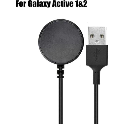 Compatible for Samsung Galaxy Watch Active 1 & 2 Charger, Replacement Charging Cable Dock Cradle for Samsung Galaxy Watch Active