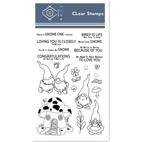 11x16CM Easter elf transparent seal clear stamps silicone seal roller stamps DIY scrapbook album / card production