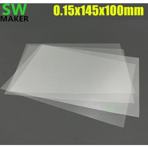 4pcs 145x100x0.15mm Anycubic Photon Zero 3D Printer FEP Sheet FEP Film 0.15mm thickness