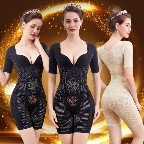 Body Shaper Seamless Women Bodysuit Slimming Waist Trainer arm Shapewear Butt Lifter Chest Enhancing Full Slip Strappy-Backed