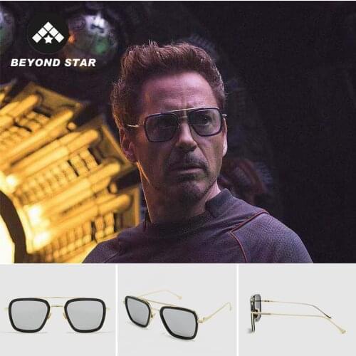 BEYONDSTAR 2021 9 Colors Fashion Sqaure Sunglasses For Men Designer Rectangle Sun Glasses Women Retro Luxury Brand Eyewear G743