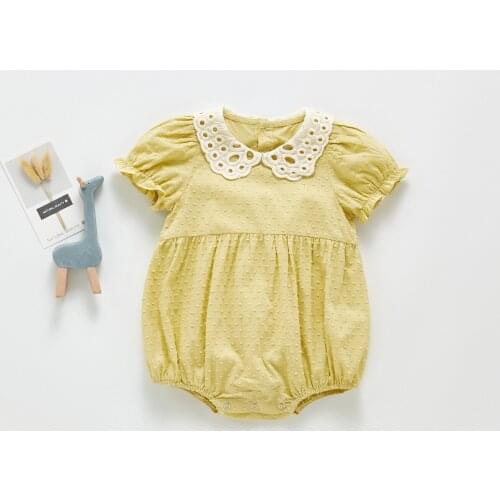 Боди с коротким рукавом для малышек Biobella China At AliExpress