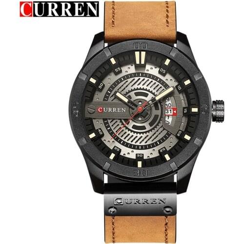 CURREN Sports Watches Men Luxury Brand Army Military Men Watches Clock Male Quartz Watch Relogio Masculino horloges mannen saat