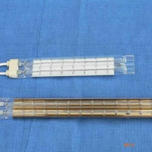 Clear Carbon Fiber Infrared Heat Lamp