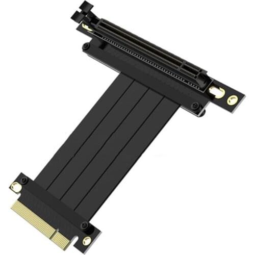 GPU Extension Cord PCI-E3.0 8X to 16X Extension Cord Flexible Cable for GPU Expansion Port Adapter