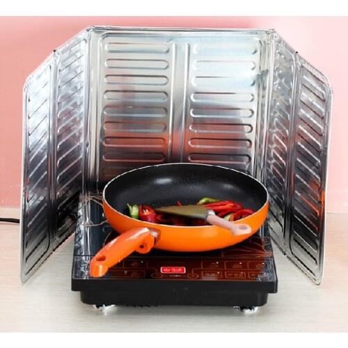 Kitchen Cooking Frying Oil Splashing Protection Gas Stove Oil Kitchen anti-furnace Oil Splash Plate Clean Kitchen Accessories