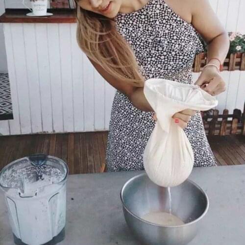 New 4 Sizes Practical Food Nut Milk Tea Fruit Juice Coffee Wine Nylon Mesh Net Strain Herb Liquid Filter Bag Kitchen Accessories