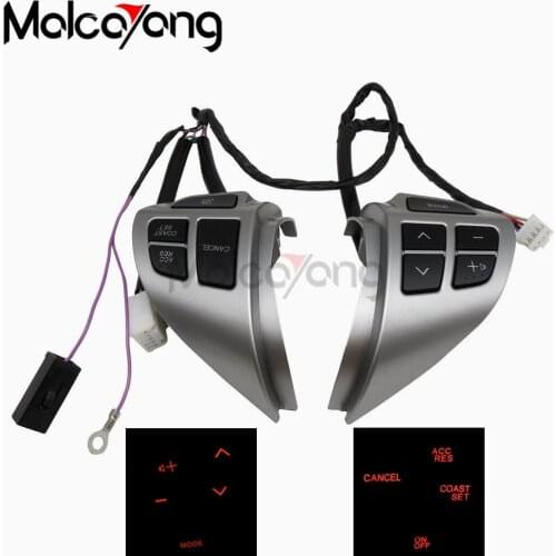 NEW Multifunctional Steering Wheel For Mitsubishi Outlander XL (CW) 2006-2012 Audio Button Car Styling