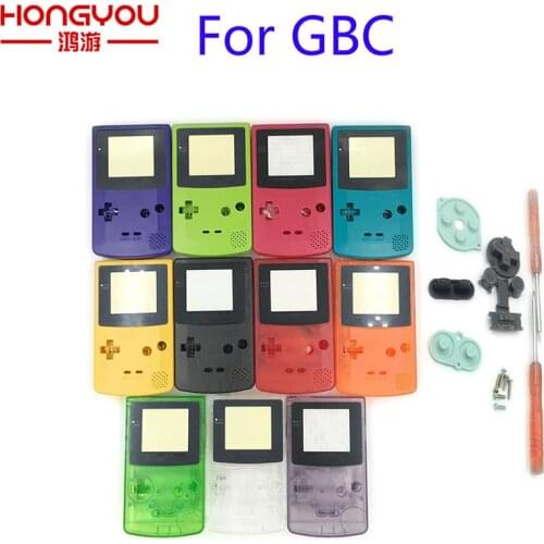 New Full Housing Shell Cover for Nintendo Game boy Color GBC Repair Part Housing Shell Pack