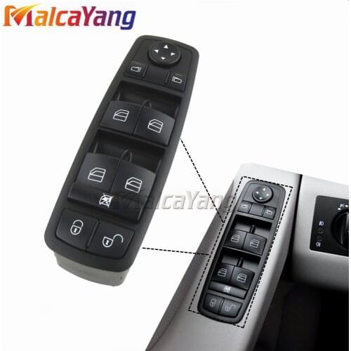 High Quality Electric Power Window Master Switch For Mercedes Benz B-Class W245 A-Class W169 2005 - 2009 A1698206610 1698206610