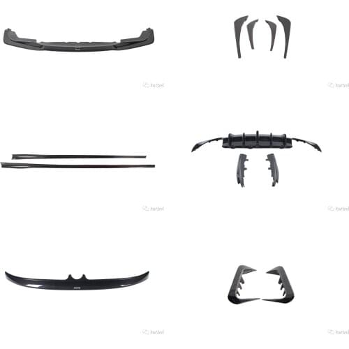 Suitable For G20 Its G28 w 3-series Refitting Carbon Fiber Front and Rear Lip Tail of Karbel Air Knife