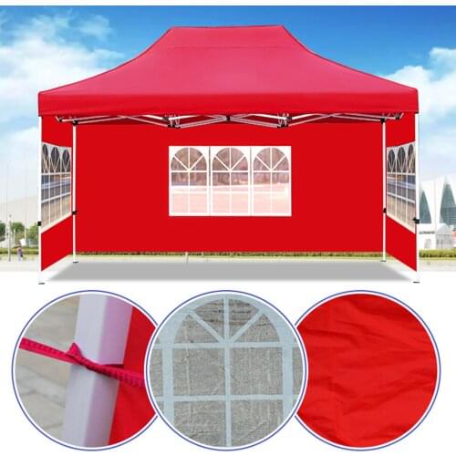 Wai Cloth Universal Window Decoration Outdoor Canopy Tent Side Wall UV Shade 1 Pack 3*3m Rainproof Camping Party Shading Baffle