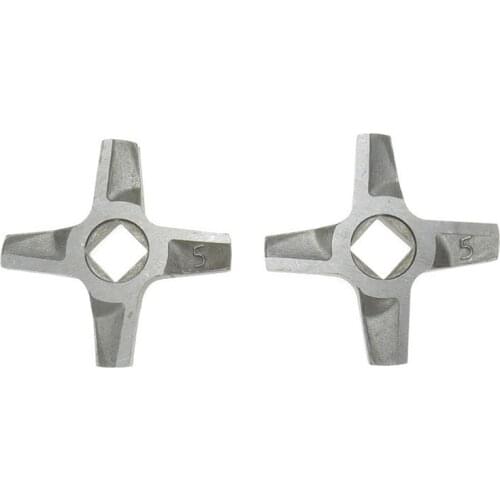 2pcs Knife for Electric Meat Grinder 5# Blade knives Mincer MDP-105 Spare Parts for Zelmer Bosch MFW3640A Kitchen Appliance