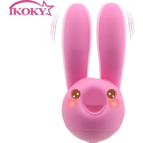 3 Motors Rabbit Ear Shape Oral Tongue Licking Vibrators Sex Toys For Women Female Masturbator Vibrator Clitoris Vagina Nipples